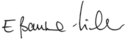 Signature d'Elisabeth Baume-Schneider